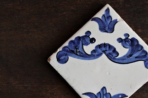 Azulejos Catalunya “青い装飾模様”