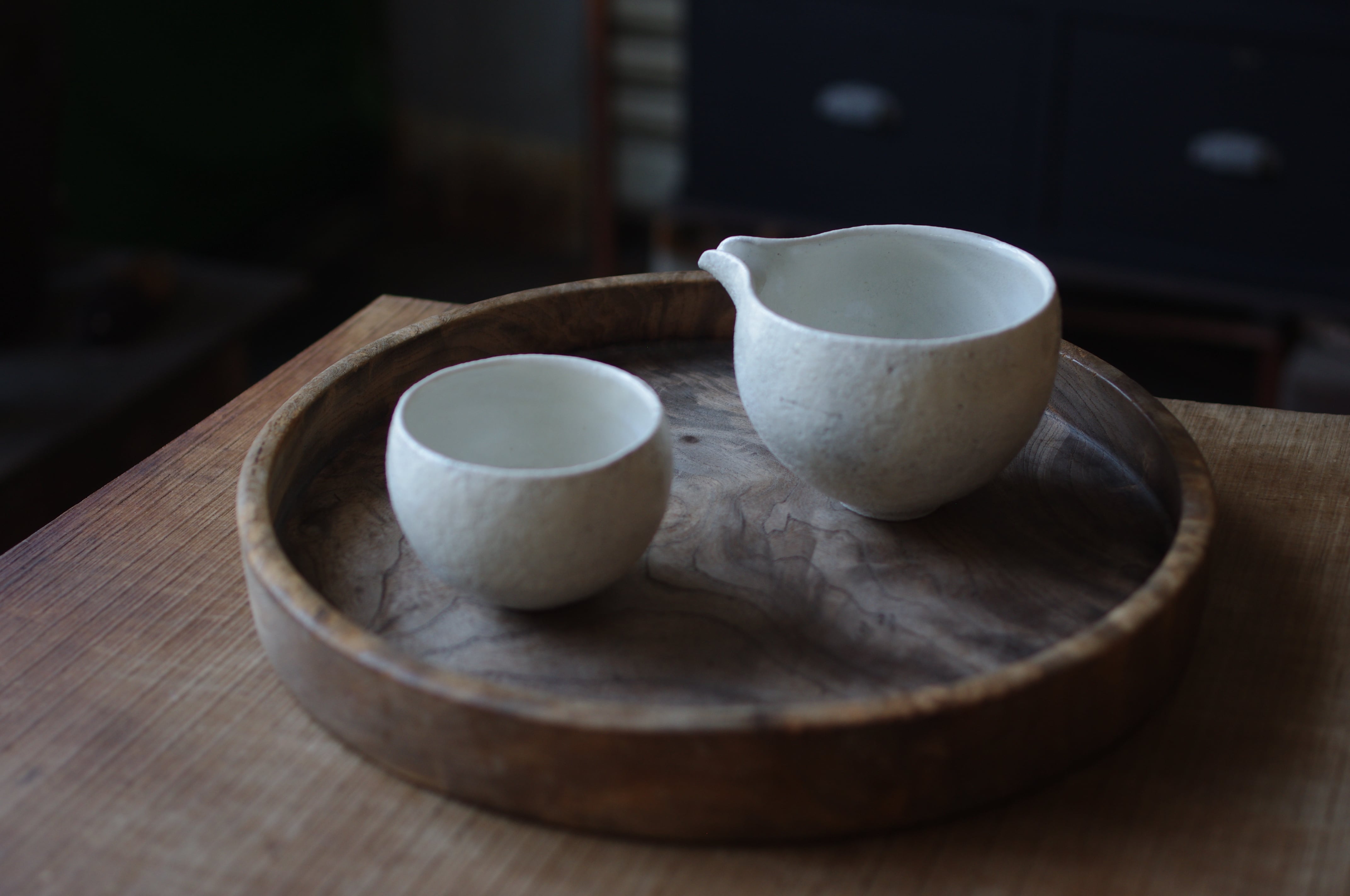 朱山窯　片口　2個 片口② 茶海 大橋睦 | 茶屋すずわ