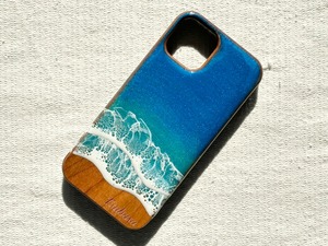 No.150【オーダー】海のiPhoneケース