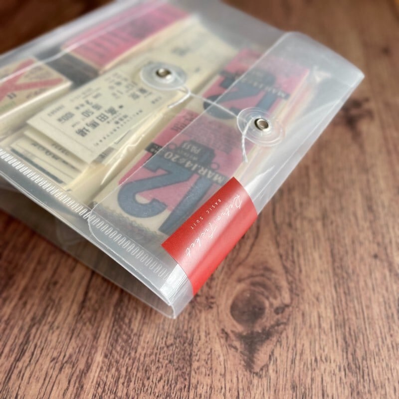 完売 】ヴィンテージデザインペーパーコレクション｜ファイルつき 切符