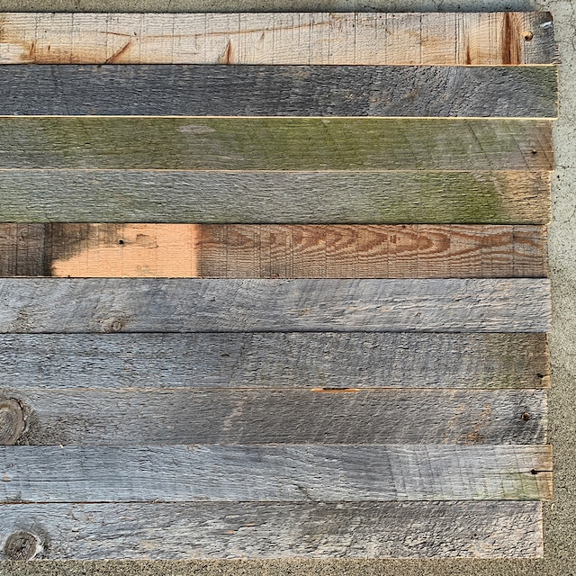 Cut Offs Barn Wood Panel L900mm 10pcs