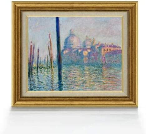 直筆仕上げ油絵【モネ】モネ ヴェネツィアの大運河 F6 絵画 アート
