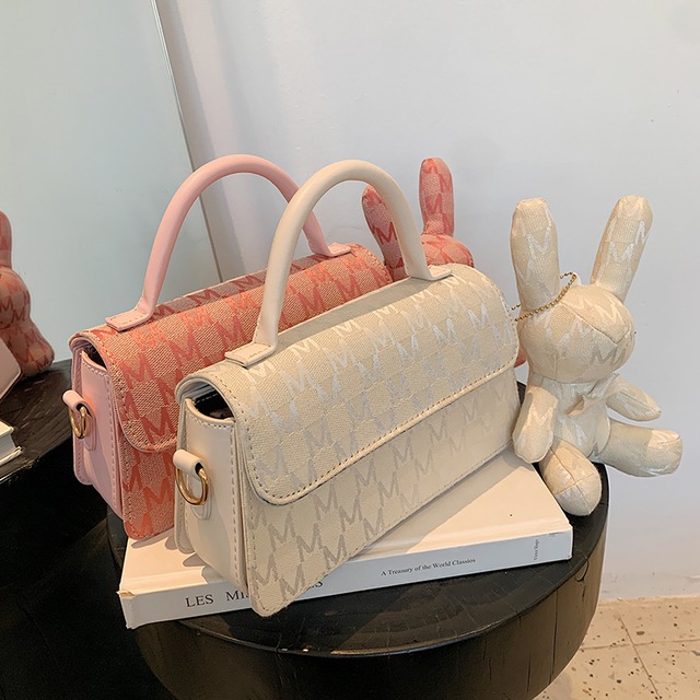 サマー 夏物 スクウェア メッセンジャーバッグ 手作りハンドバック37947350370