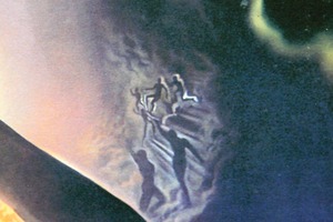 サルバドール・ダリ「宇宙のアスリート」作品証明書・展示用フック・限定375部エディション付複製画リトグラフ