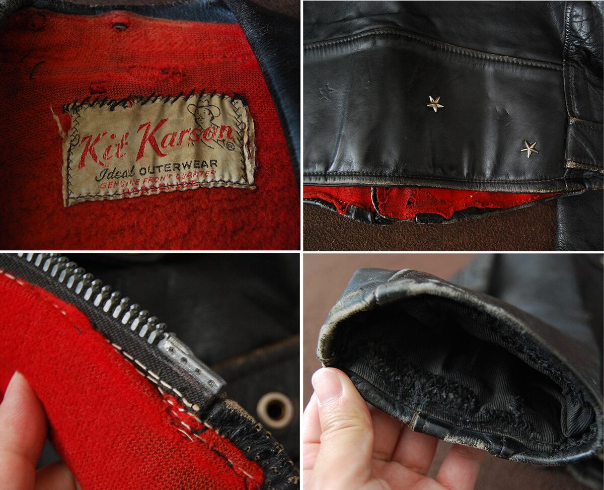 50s Kit Karson 10STAR 38 | SECOND TIME GLORY | ヴィンテージレザー