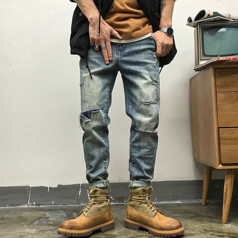 スプリングジーンズ パンツ 春物 Xu_Tailang87599429247