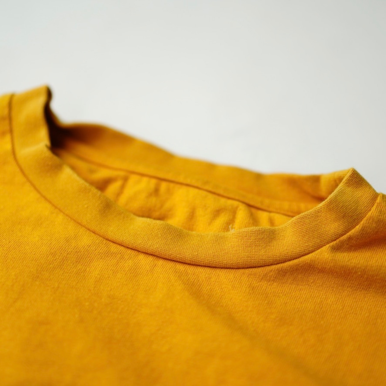 〈 GRIS 24SS 〉 Wide T Shirt "Tシャツ" / Yellow / size L&XL