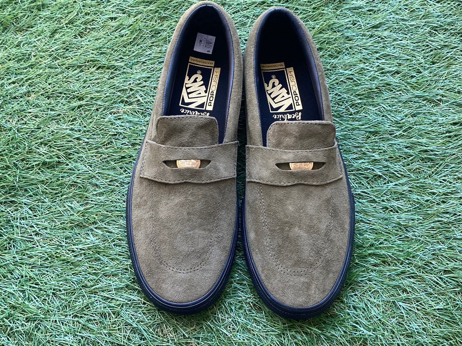 VANS × BEATRICE DOMOND SKATE STYLE 53 VNOAHELDOL DARK OLIVE 27.5cm 