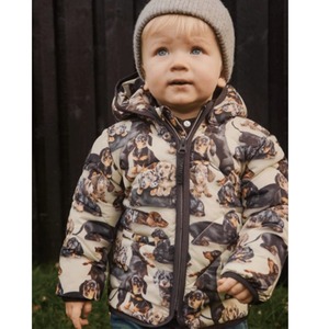 ＜MOLO＞ダックスフント キルティング ジャケット Harmony Jacket(Dachshunds)