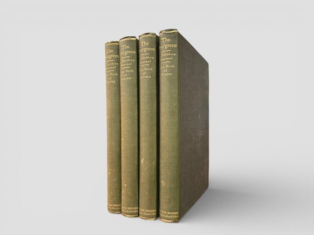 【YRL099】The Evergreen: A Northern Seasonal (Spring, Summer, Autumn, Winter)(1895-1897)/ Patrick Geddes and Colleagues