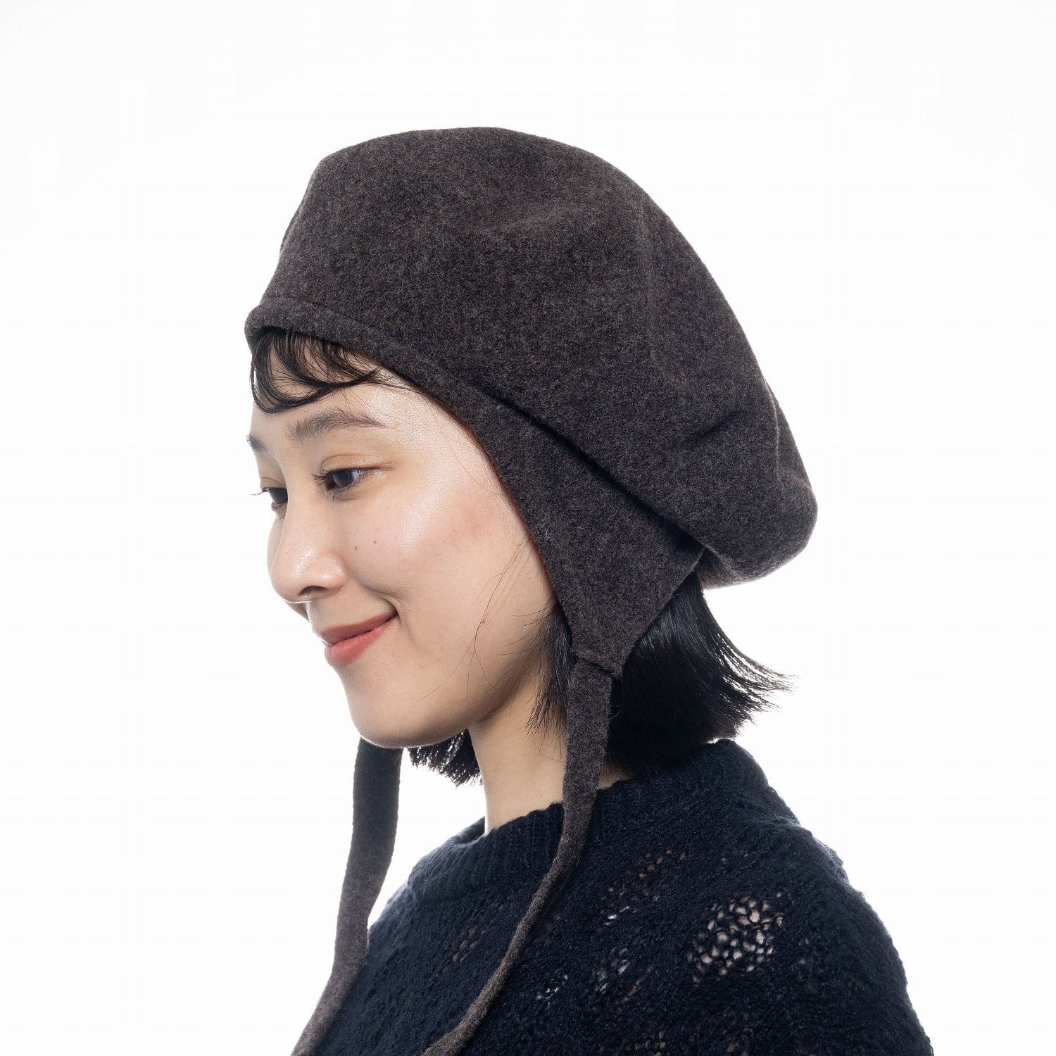 PATOU ブラックベレー帽 楽天市場】【中古】Patou ベレー帽 AC00201349998 ブラック