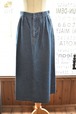 Heriter(エリテ) 23A/W Denim Skirt(Blue)
