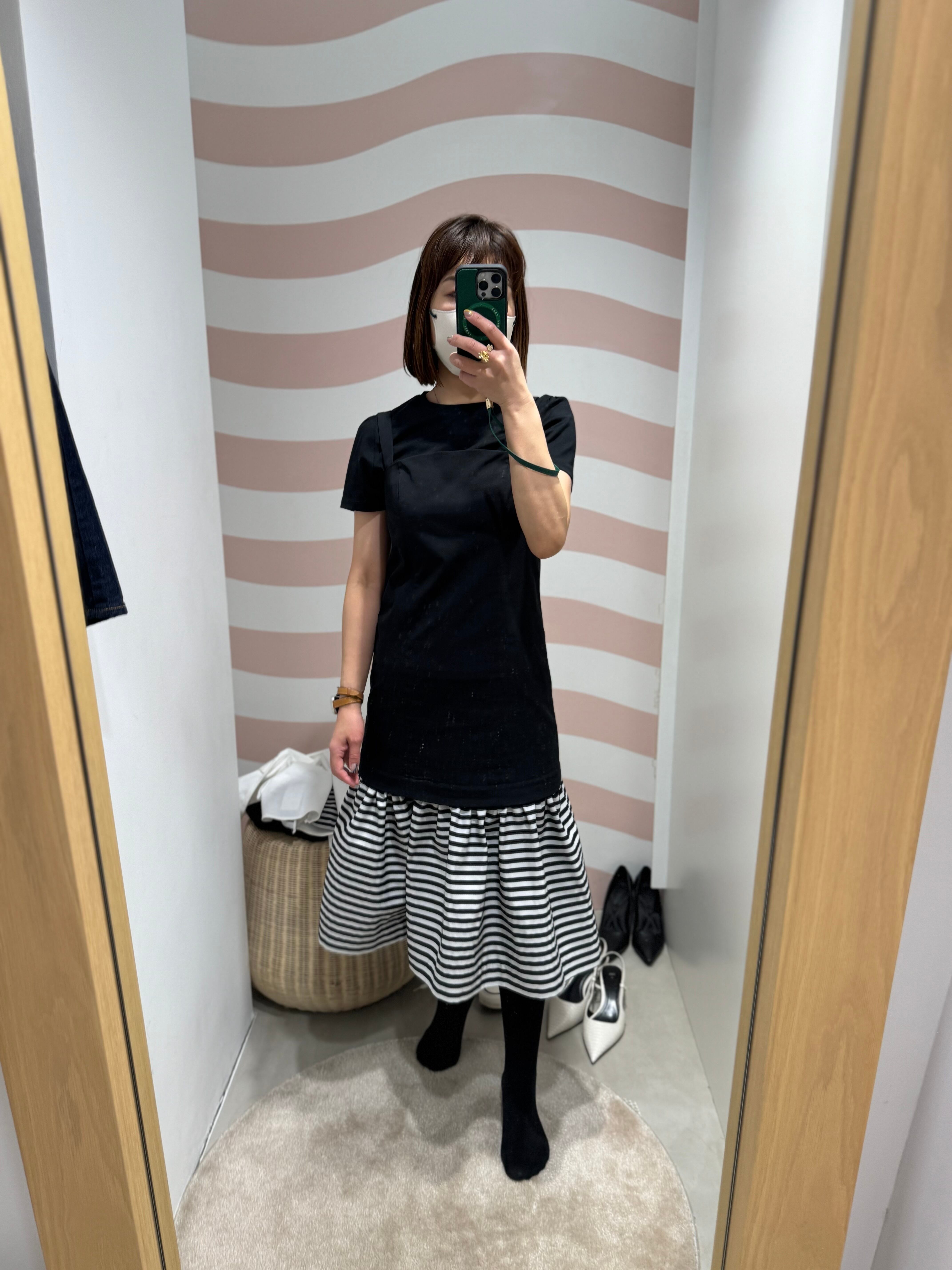 BORDERS at BALCONY BORDER STRAP DRESS | FLICKA ASHIYA