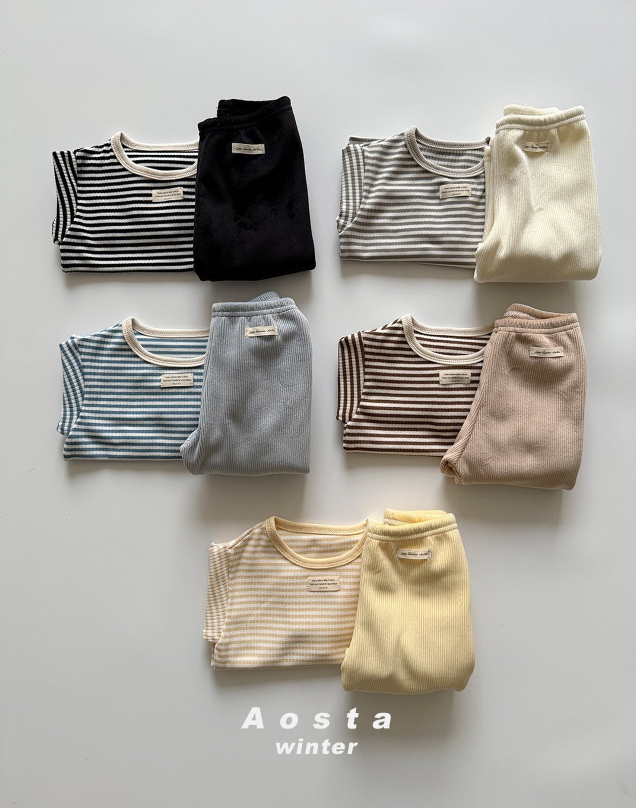 【Aosta】 モダンティ／イエロー（70–110cm）2025冬 - 6