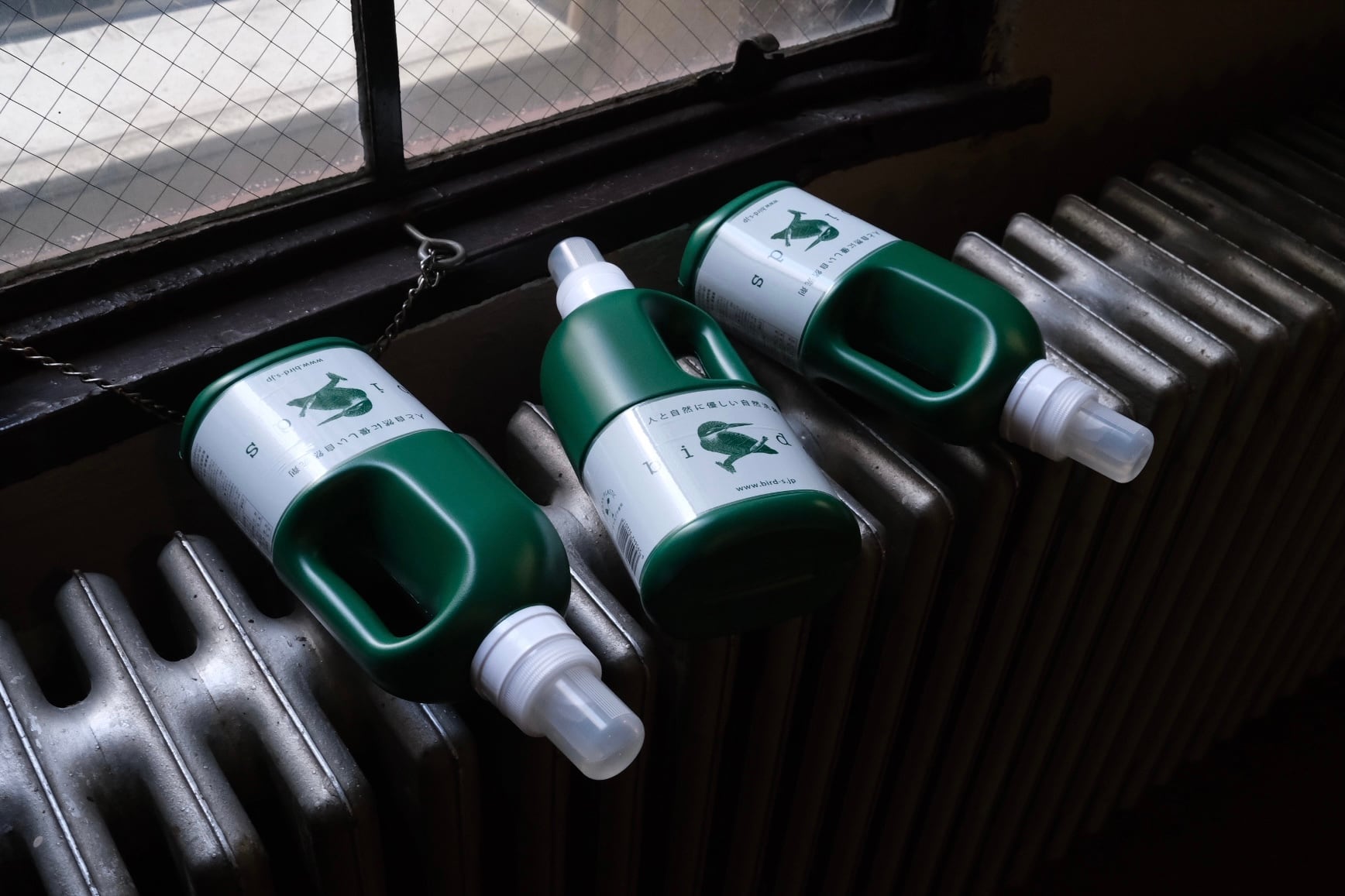 ウール・シルク・ダウン洗濯可能 自然万能洗濯洗剤 birds（バード）1,000㎖ / 生分解性99.9%  無香料 中性 日本製