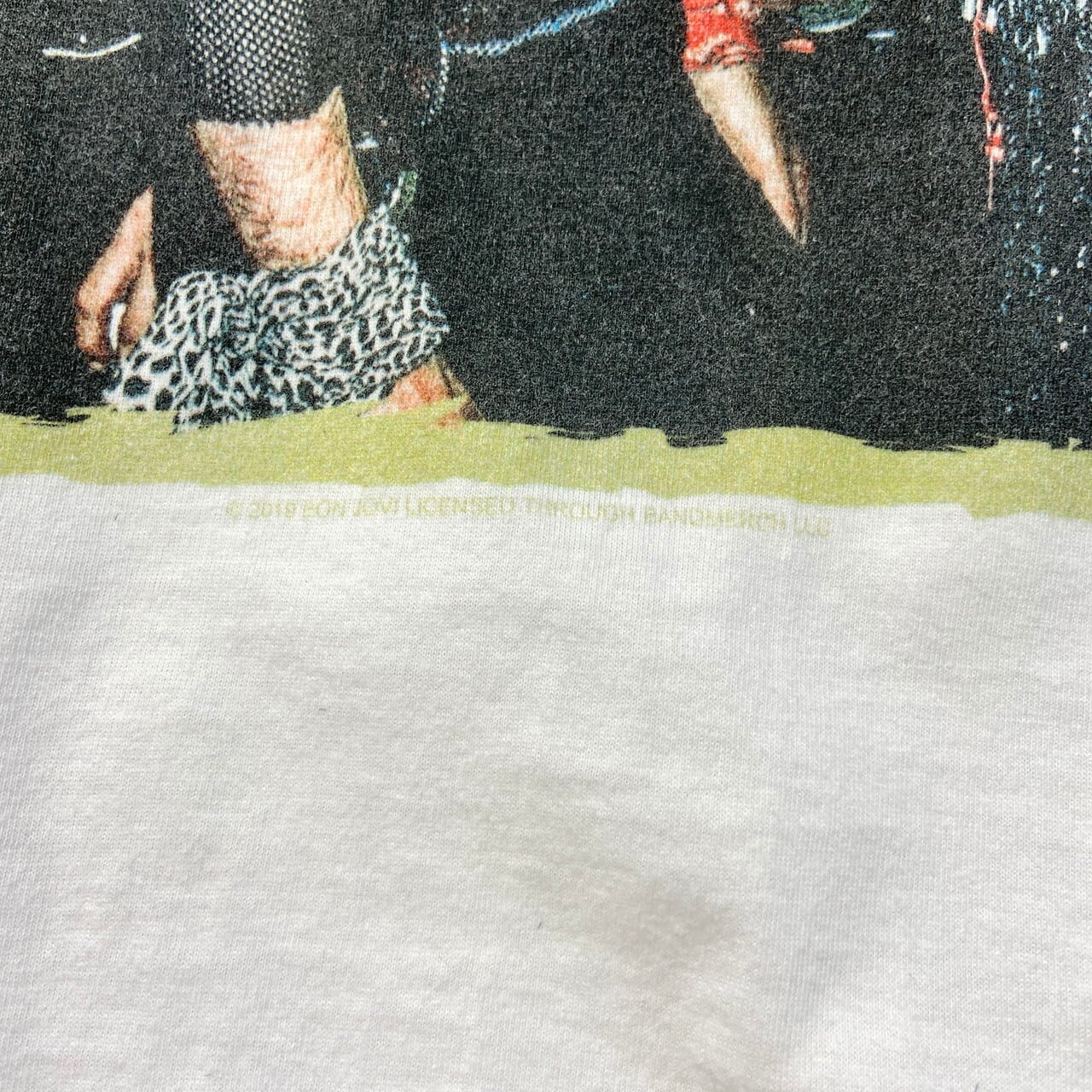 00年代 BON JOVI ボンジョビ バンドTシャツ バンT メンズXL 古着 00s