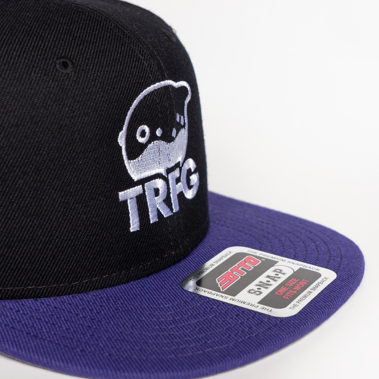 TRFG OTTO キャップ パープル&ブラック