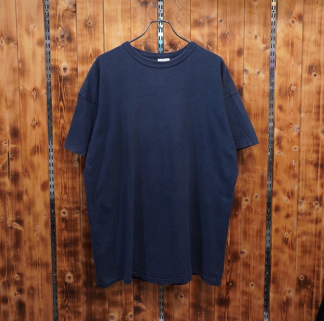 80s90s USA製 champion l.l.bean llbean エルエルビーン 無地 Tシャツ XL ネイビー