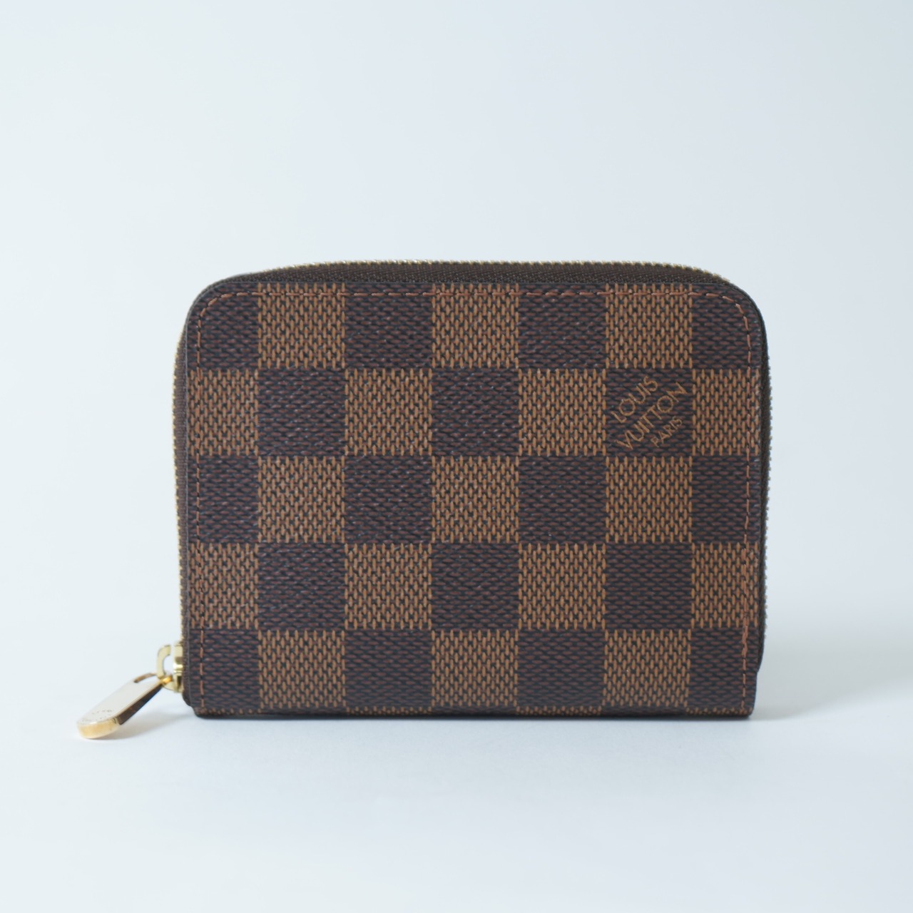 LOUIS VUITTON ルイヴィトン ダミエ ジッピー コインパース コインケース N63070 ブラウン