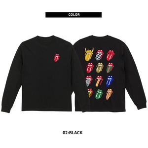 LIPP 「"LIP MULTI" L/S T-Shirts Black/White」
