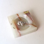 テラコッタなジュエリートレイ