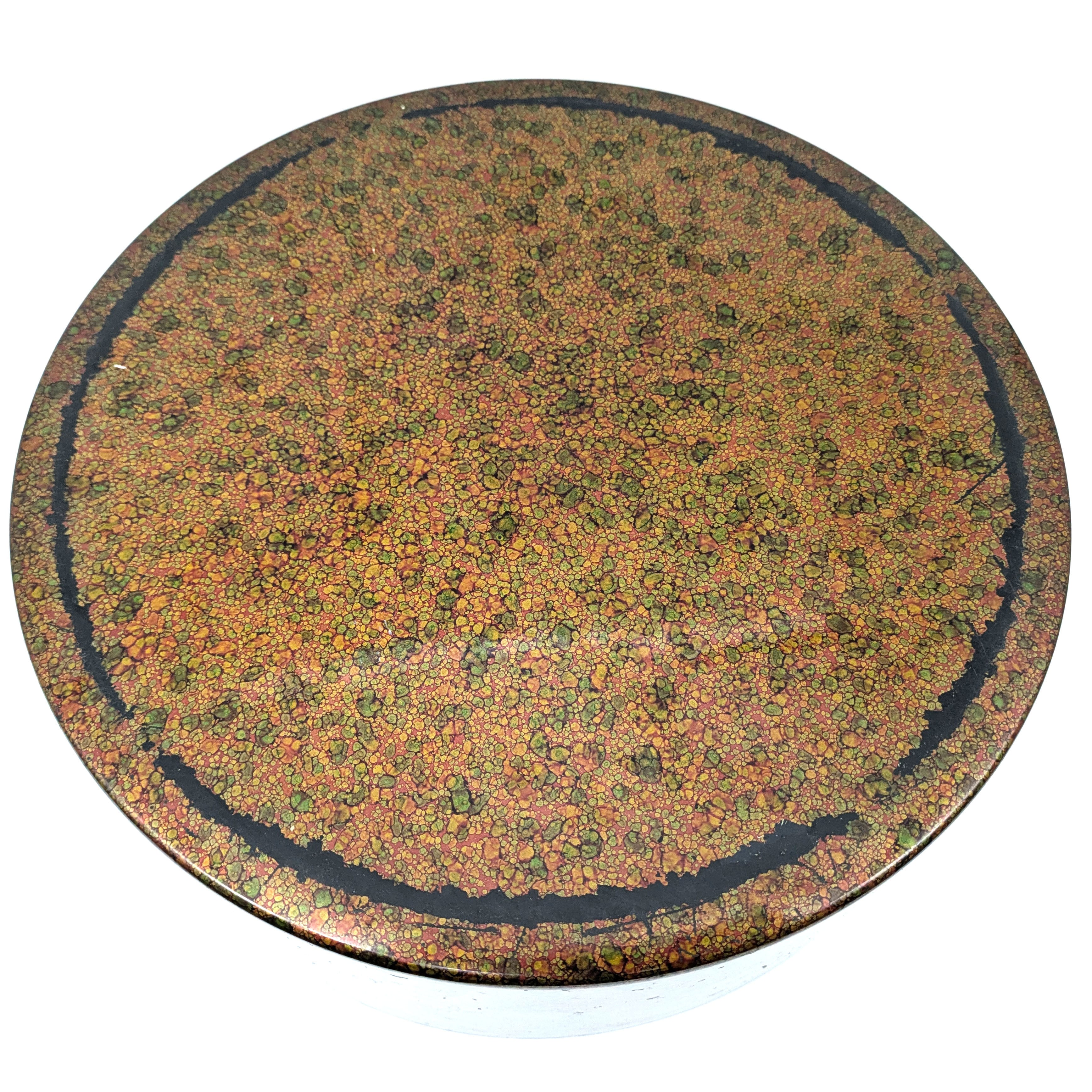 津軽塗（唐塗）バカ塗り・茶櫃・漆器・伝統工芸・No.240711-08・梱包