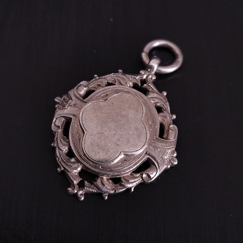 Sterling Silver 1906-07年 pocket watch fob pendant