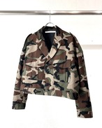 2017SS JOHN LAWRENCE SULLIVAN Camouflage Cropped Jacket
