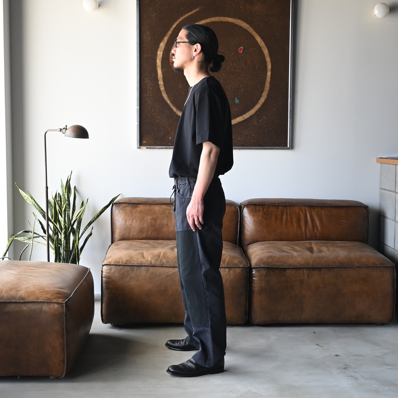THE DAY(ザデイ)VINTAGE BRUSHED FLANNEL SHIRTスタイル2