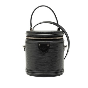 ルイ ヴィトン エピ カンヌ ハンドバッグ ショルダーバッグ 2WAY M52226 ノワール ブラック レザー レディース LOUIS VUITTON 【中古】