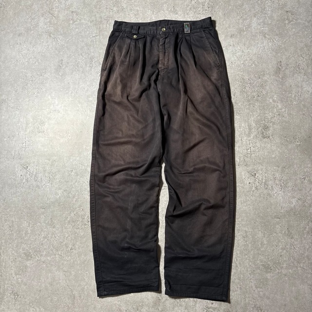 1980s LEVI'S Black Moleskin Pants Made in ITALY "襤褸"