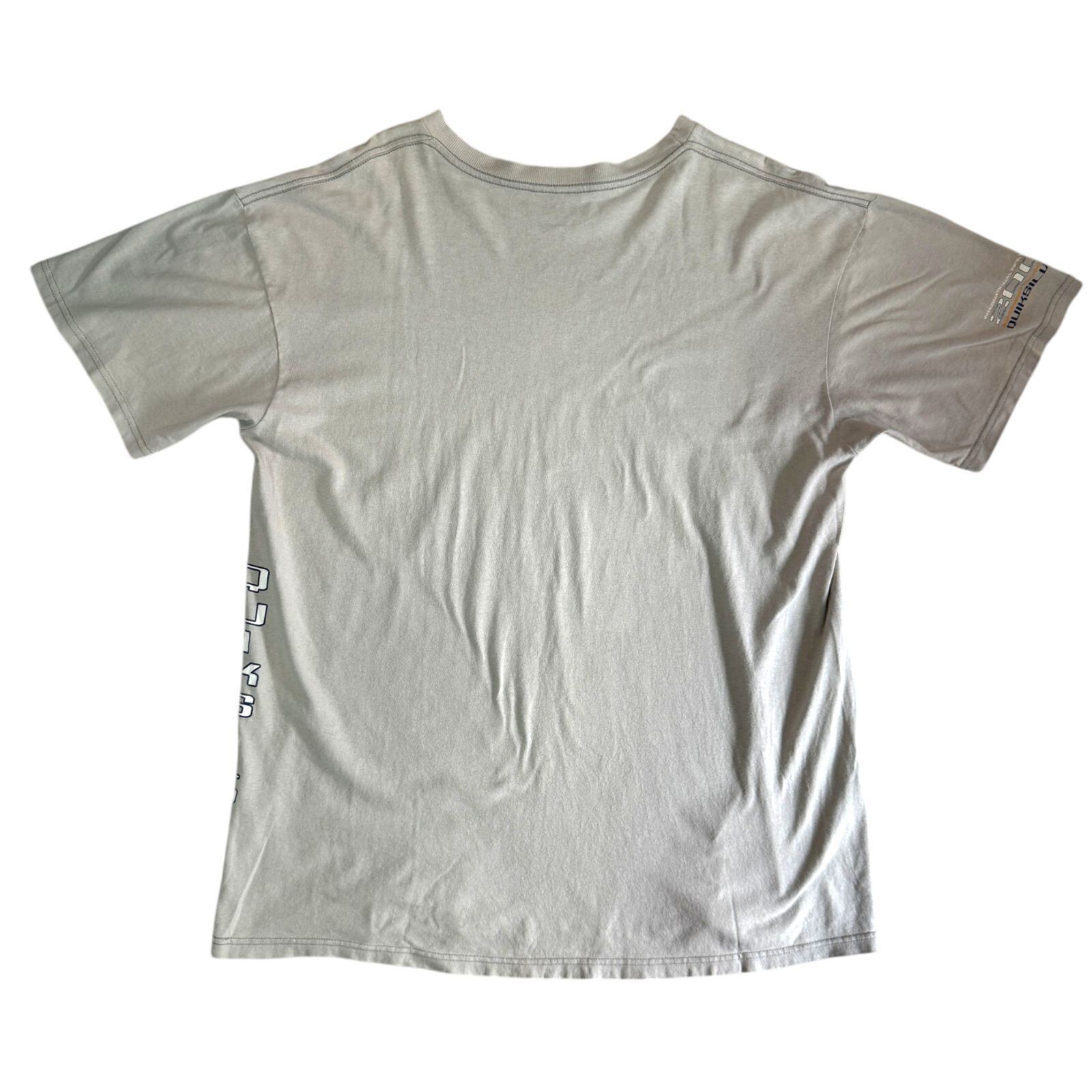 00s Y2K QUIKSILVER ロゴ プリント Tシャツ XLサイズ クイックシルバー