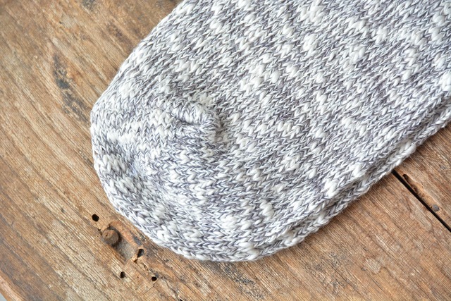 マウナケア Mauna Kea スラブネップ3本ラインソックス(106503)Red×Green