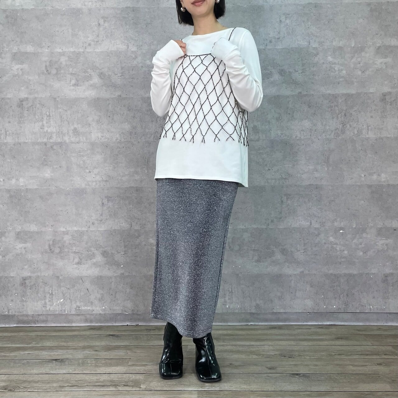 Anna Kerry】2WAYビーズビスチェ 85261006 | Posie dress セレクト