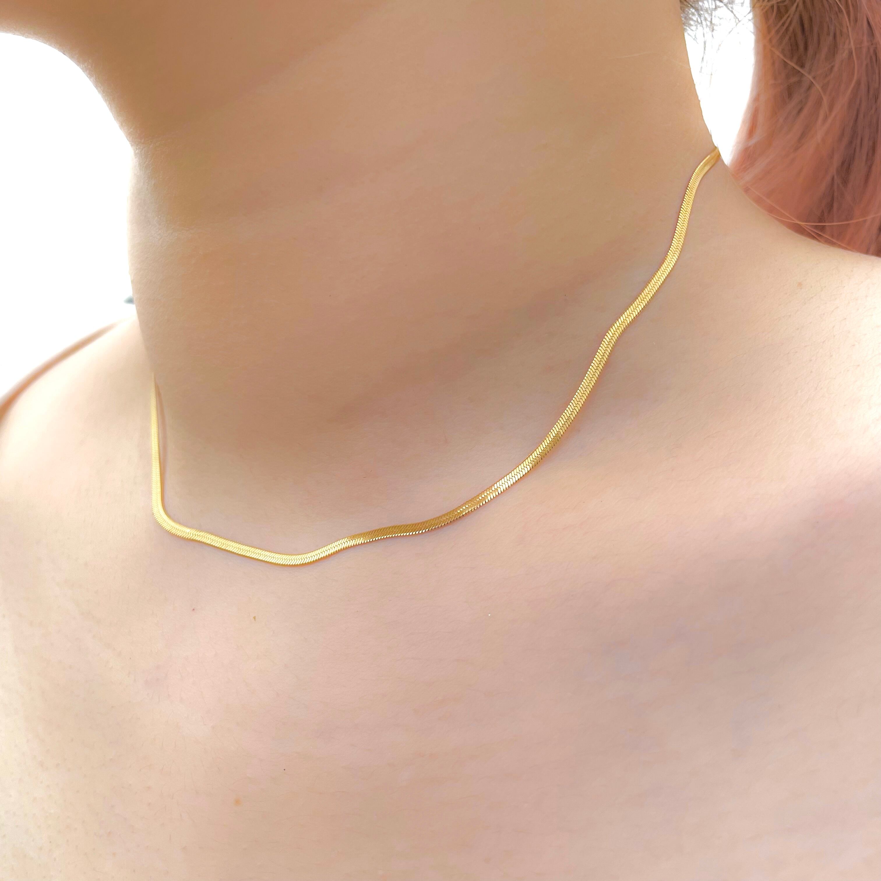 Snake Necklace【2mm】 | Glitter