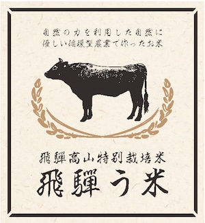 令和3年産　飛驒高山特別栽培米 『飛驒う米』玄米　10kg