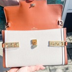 2021年SSモデル DELVAUX タンペート キャンバス×レザーショルダー thumbnail 4
