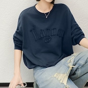 ロゴ入り クルーネック  スウェット 　　 00074