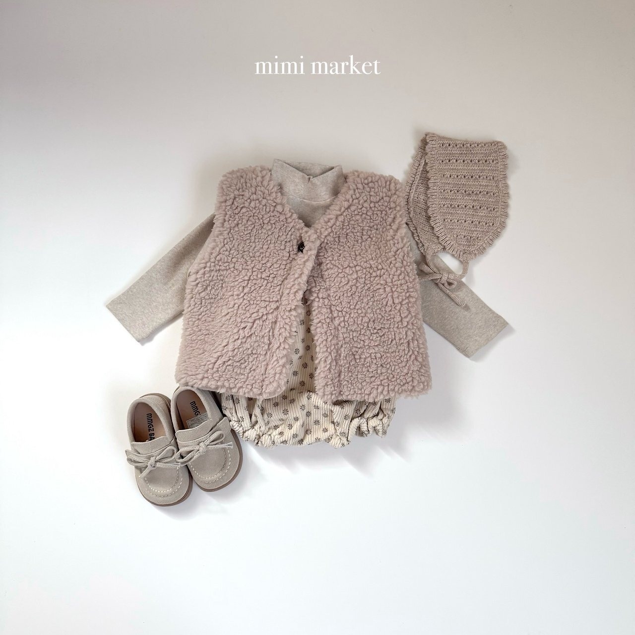 ミミマーケット / mimimarket / エランバルーンサロペット / 韓国子供服 / キッズ / 26winter〖取寄〗*S~L*