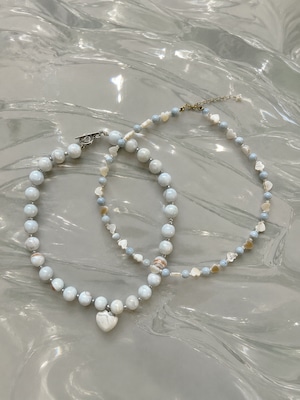white heart
