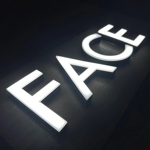 LEDサイン　フロントライト（ホワイト）　側面 2COLOR