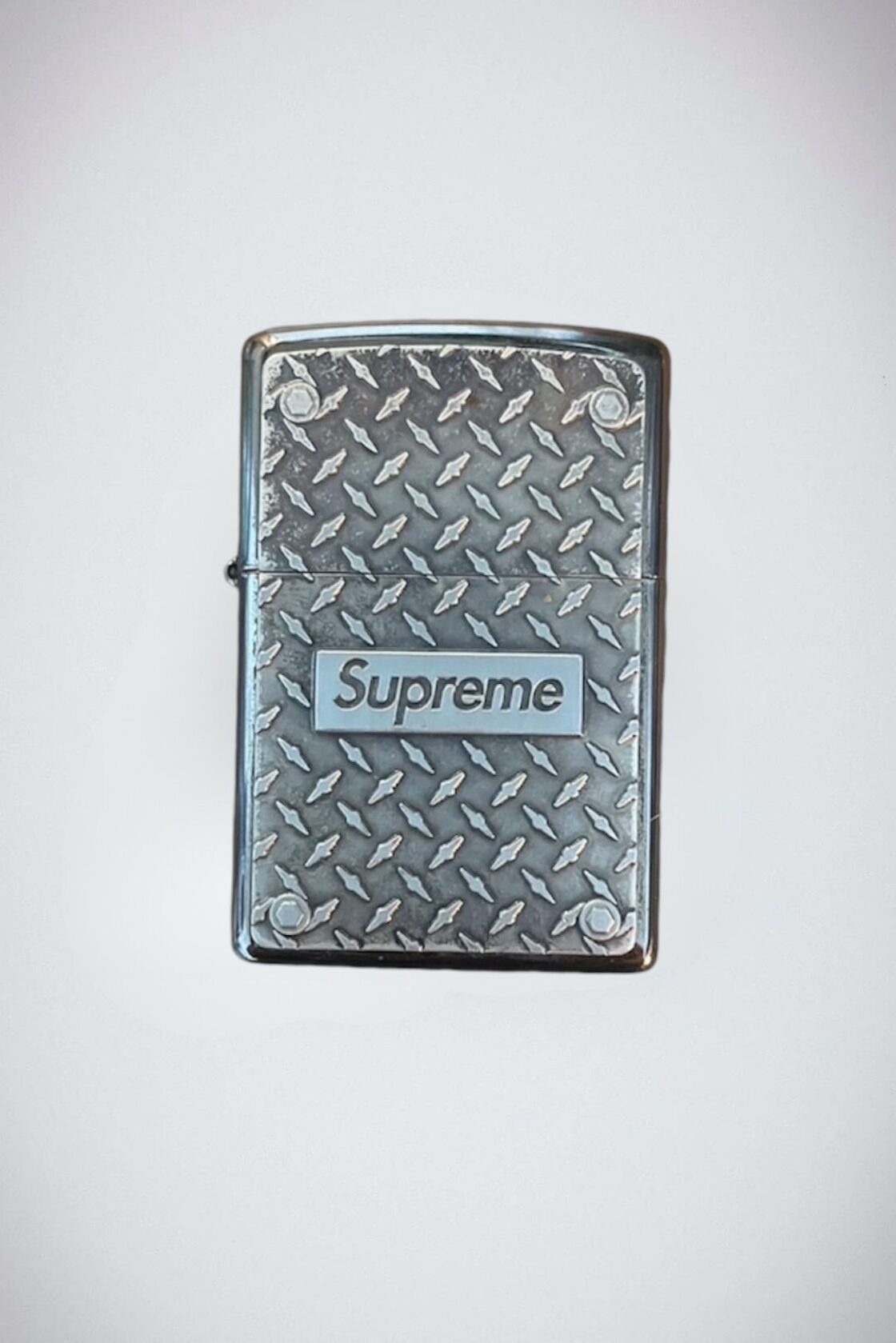 Supreme 19SS Diamond Plate Zippo | Pay ID