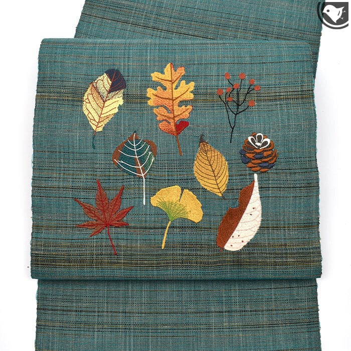 半巾帯　6点セット つゆくさの半幅帯（半巾帯）・兵児帯