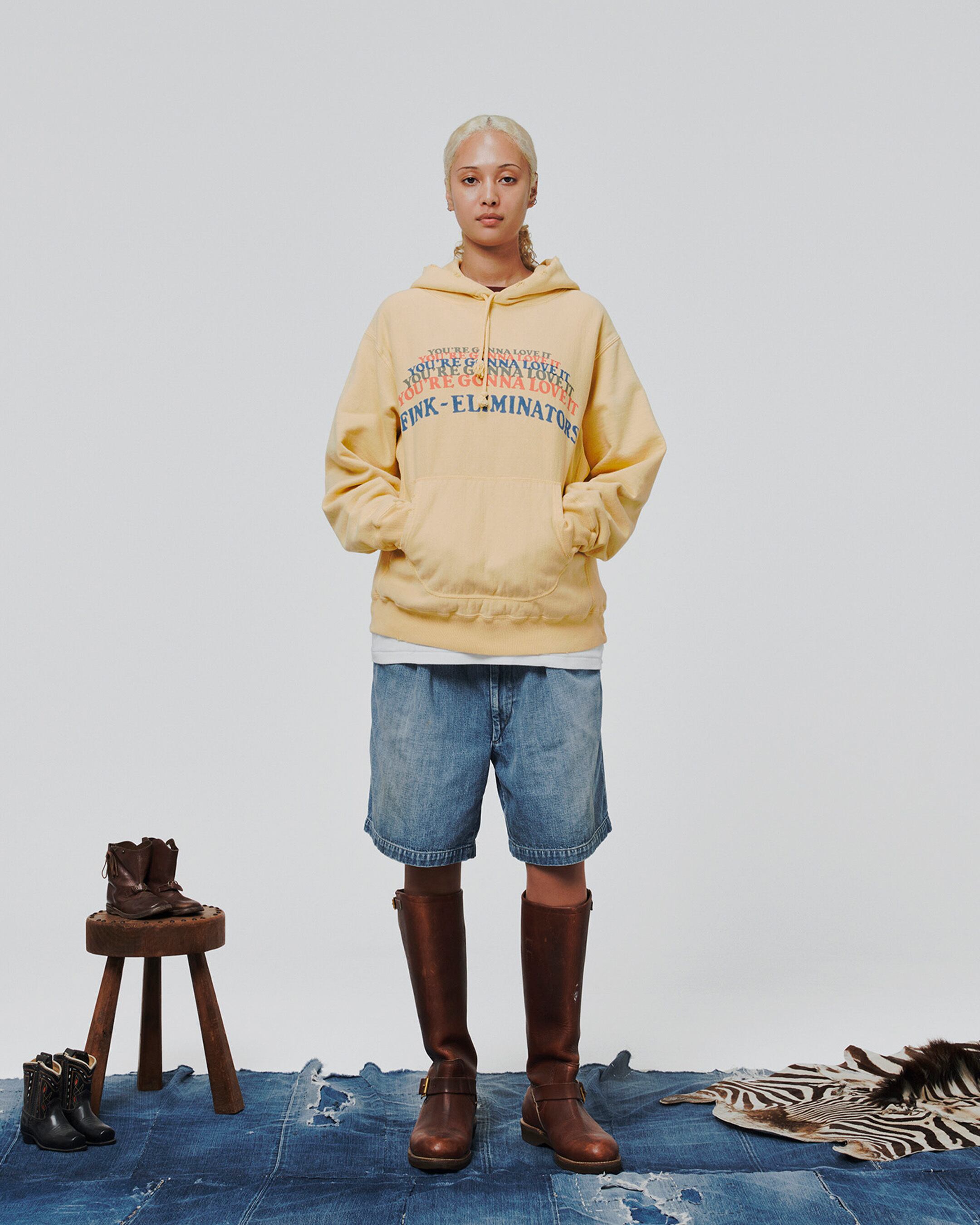 BOWWOW / FINK ELIMINATORS HOODIE AGED | GANKO