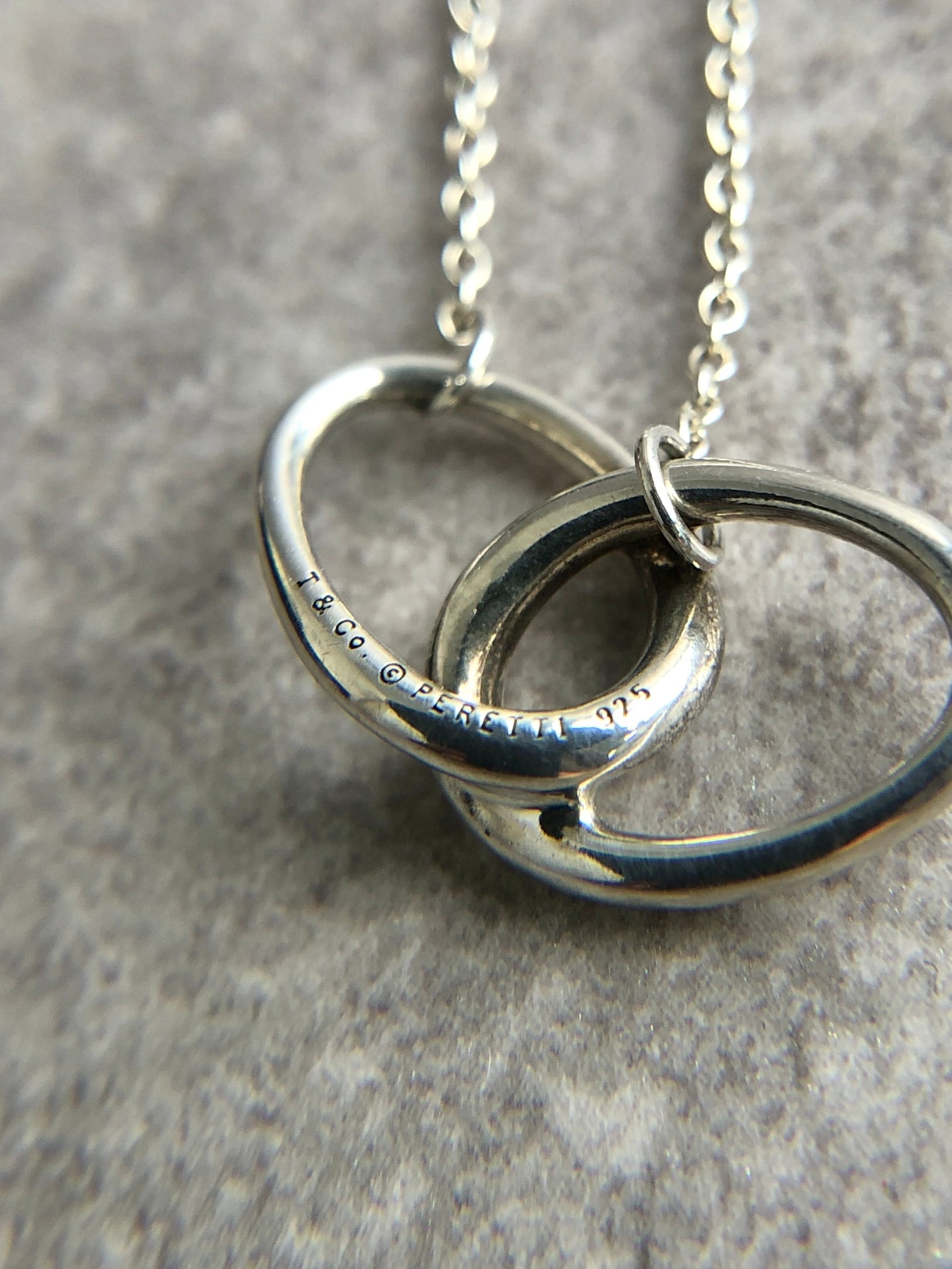 Tiffany & Co. ティファニー ネックレス シルバー ループ 925 vintage