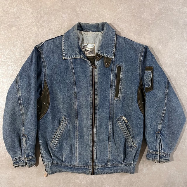 1980～1990s  PIONEER  Denim  Jacket  M  H858