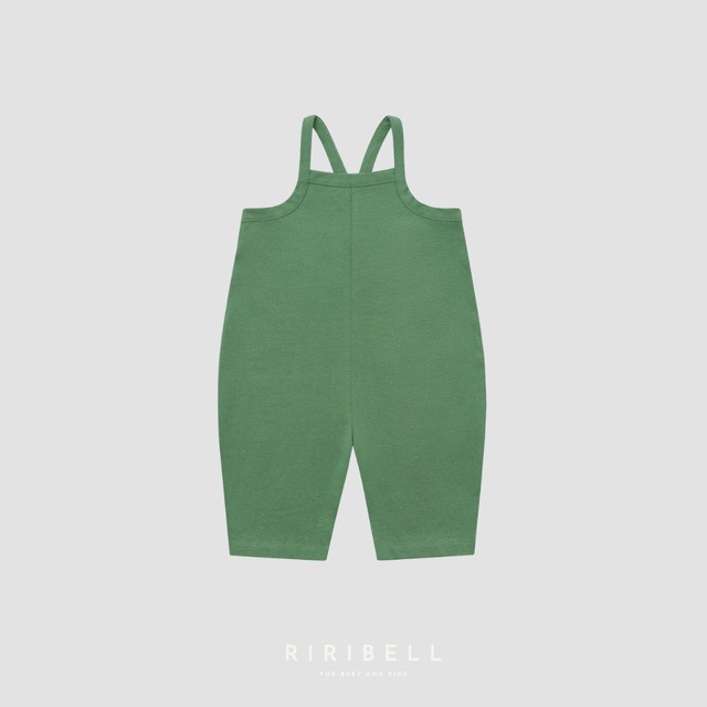 送料無料【organic zoo】Seagrass Cropped Dungarees