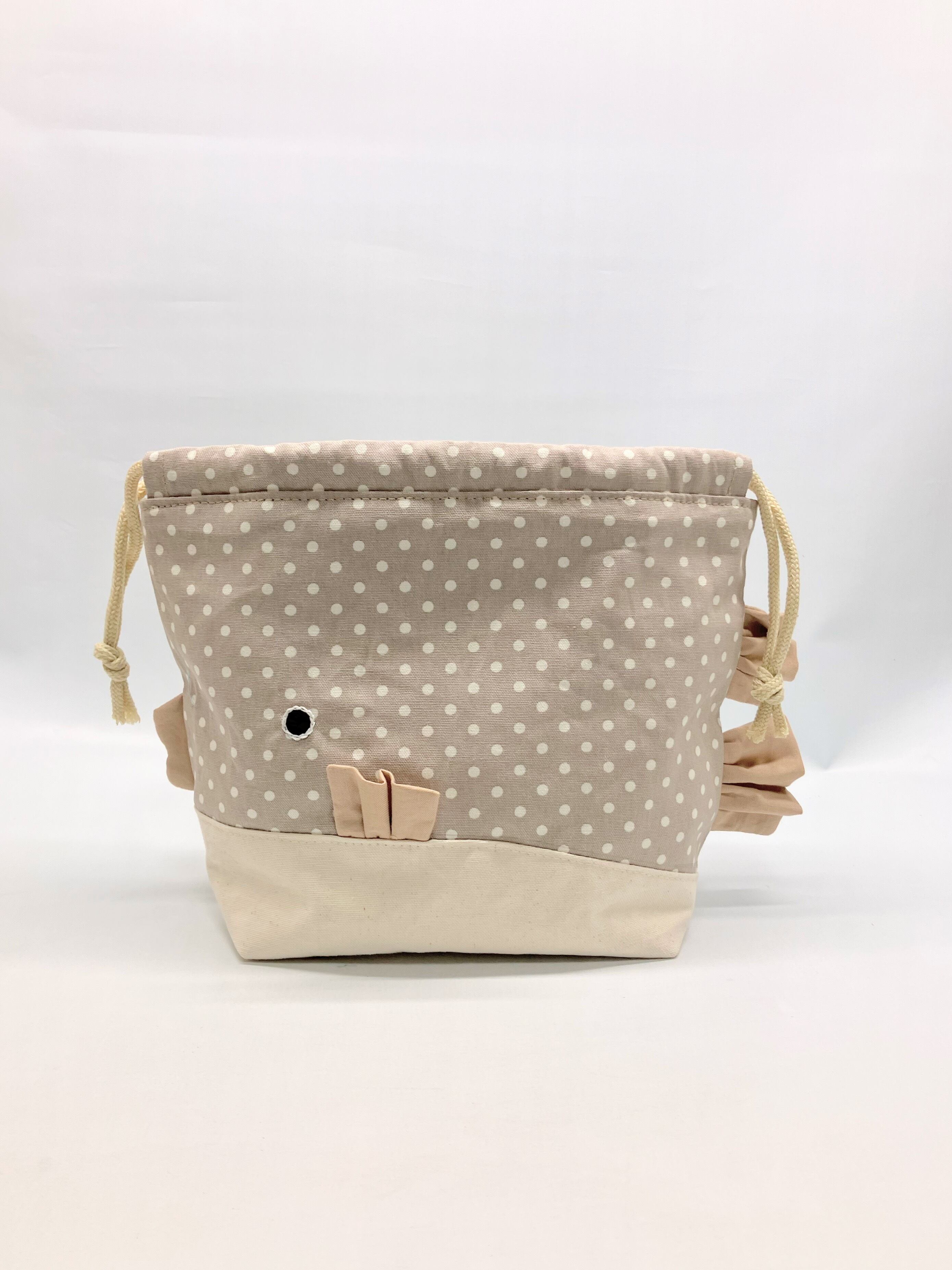 ふぐ　ショルダーバッグ　ポーチ　ハンドメイド　河豚 ハコフグ フグ 巾着袋 お弁当袋｜とりさん工房ーかわいいハンドメイド