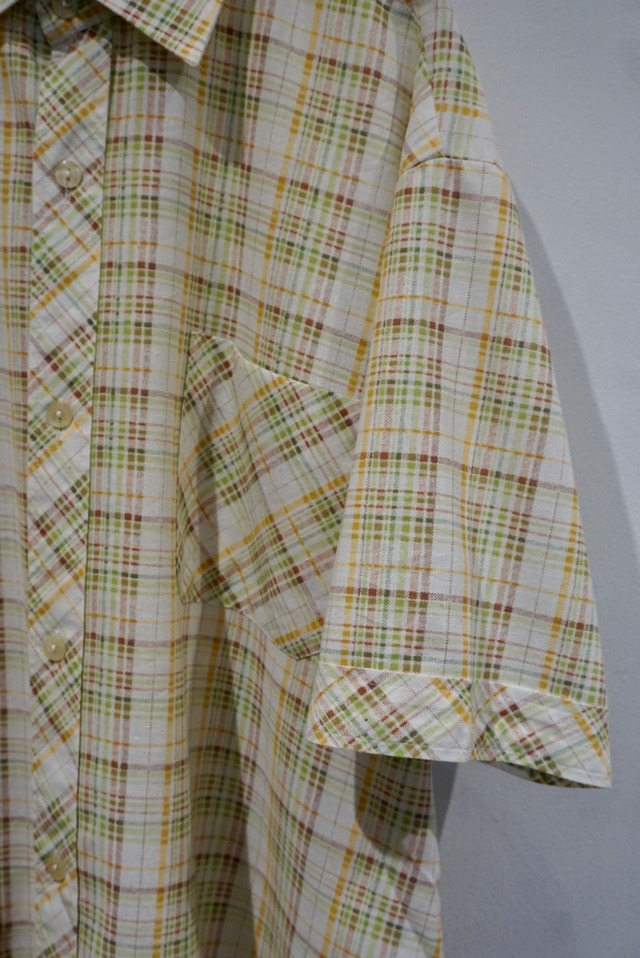 unknown plaid s/s shirt