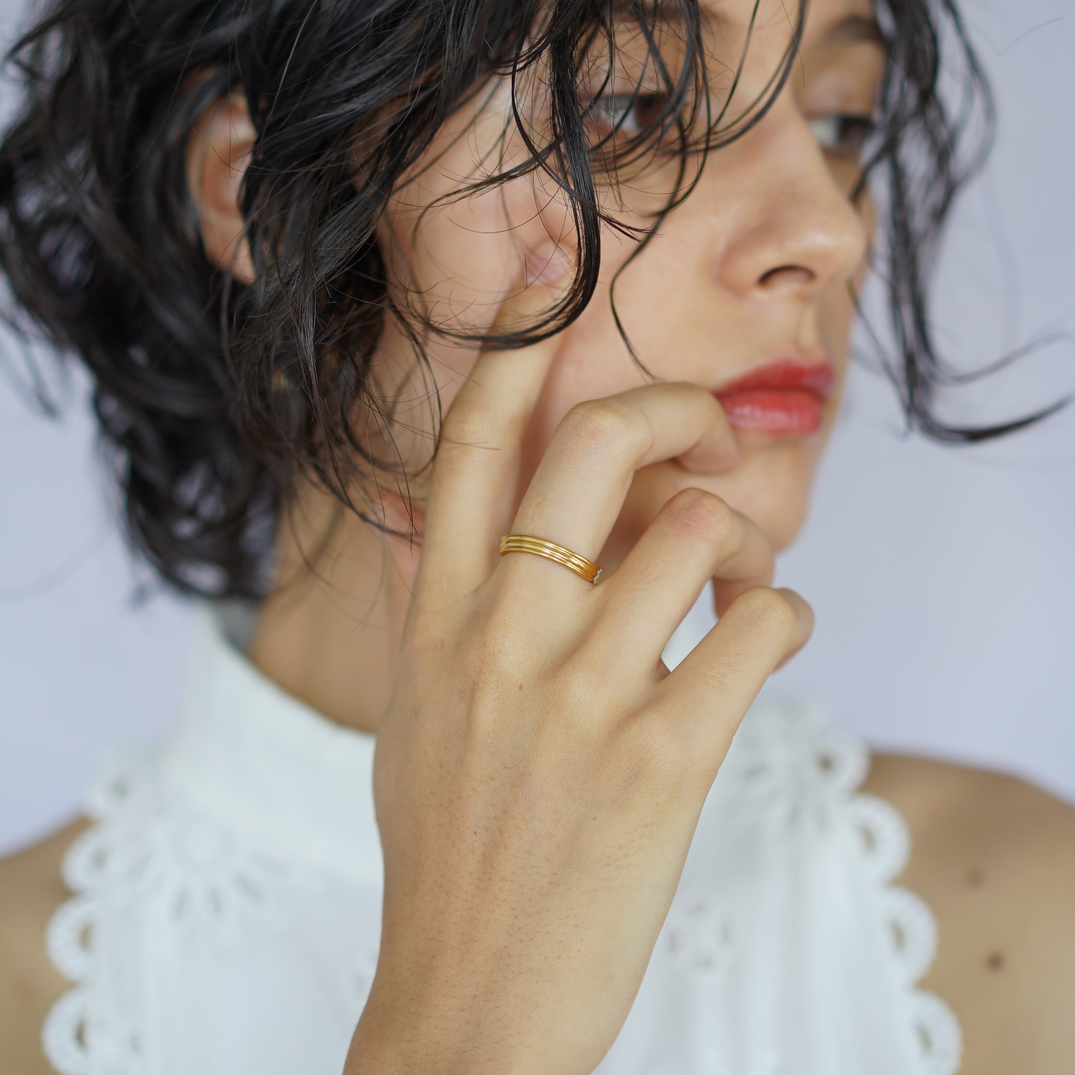 カーブ・ライン・ゴールドリング | jojono